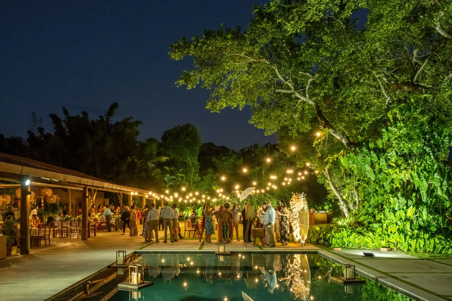 Evento corporativo em ambiente inspirador na natureza